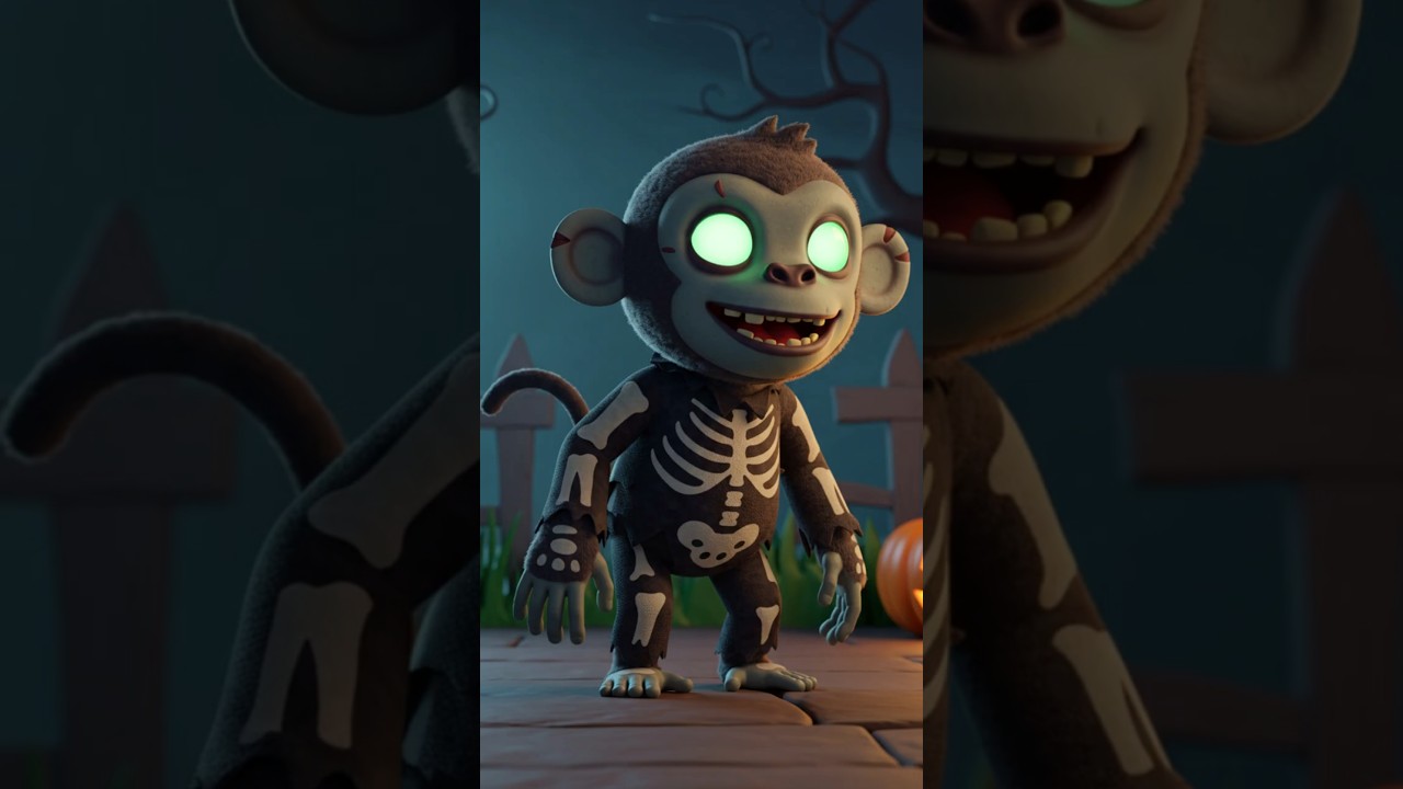 Halloween Zoo Animals Sounds 🎃 | Fun Nursery Rhymes for Kids