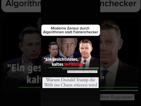 Moderne Zensur durch Algorithmen statt Faktenchecker