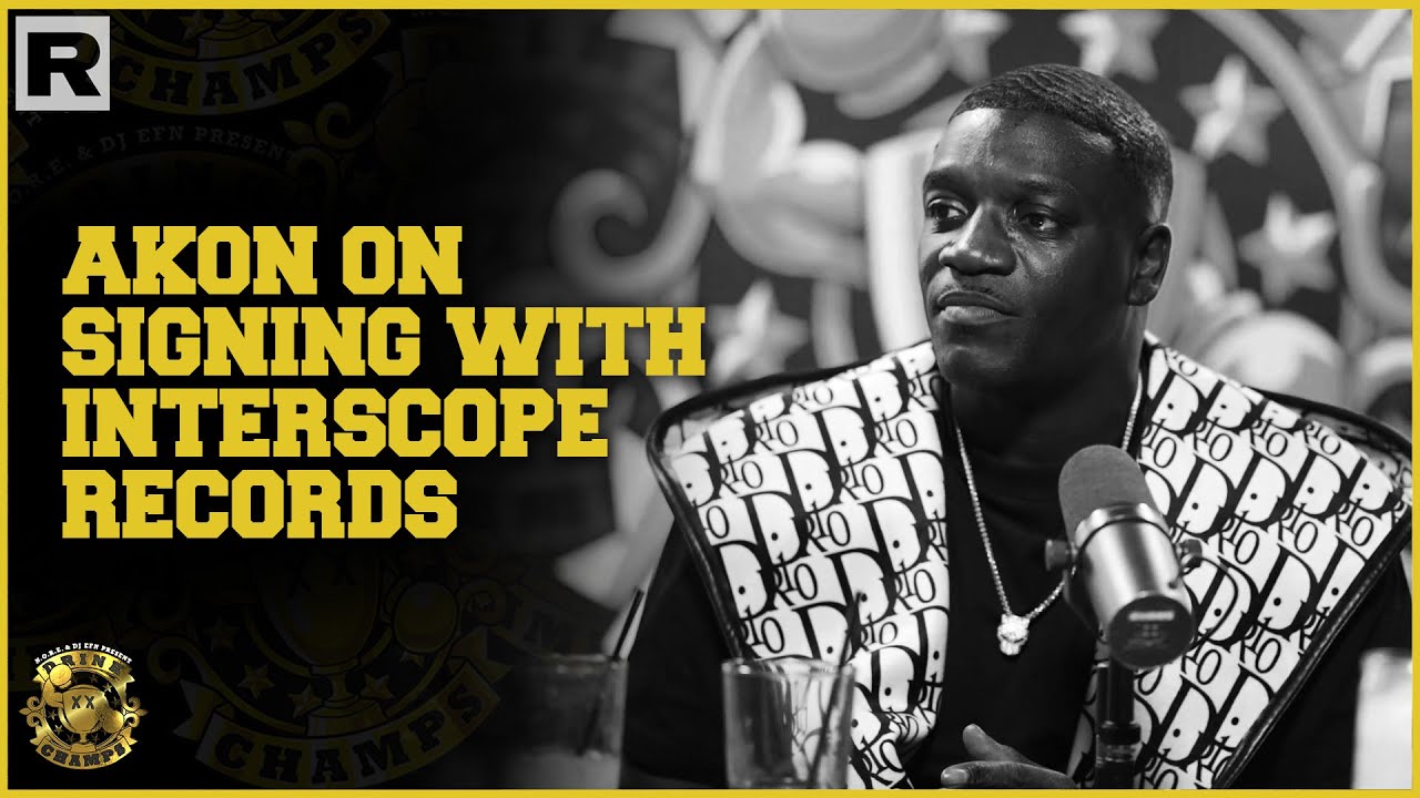 Akon Discusses Signing with Interscope 🎤