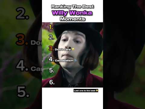 Ranking The Best Willy Wonka Moments