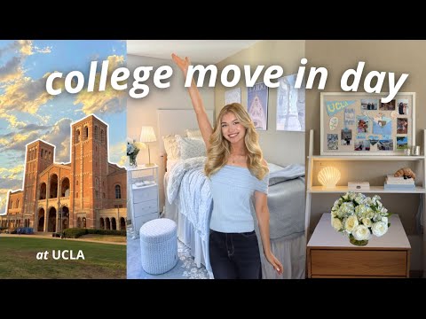 UCLA Move-In Day & Dorm Tour 🏡