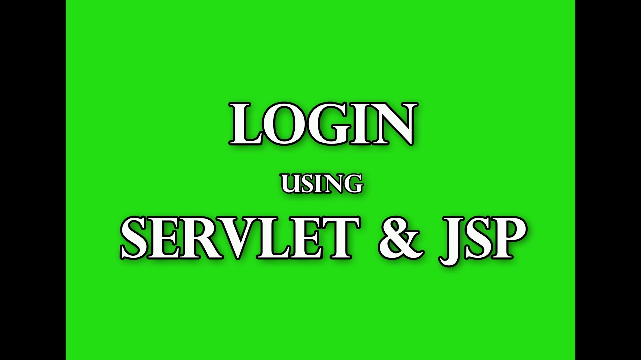 Servlet & JSP Login Practical Part 1