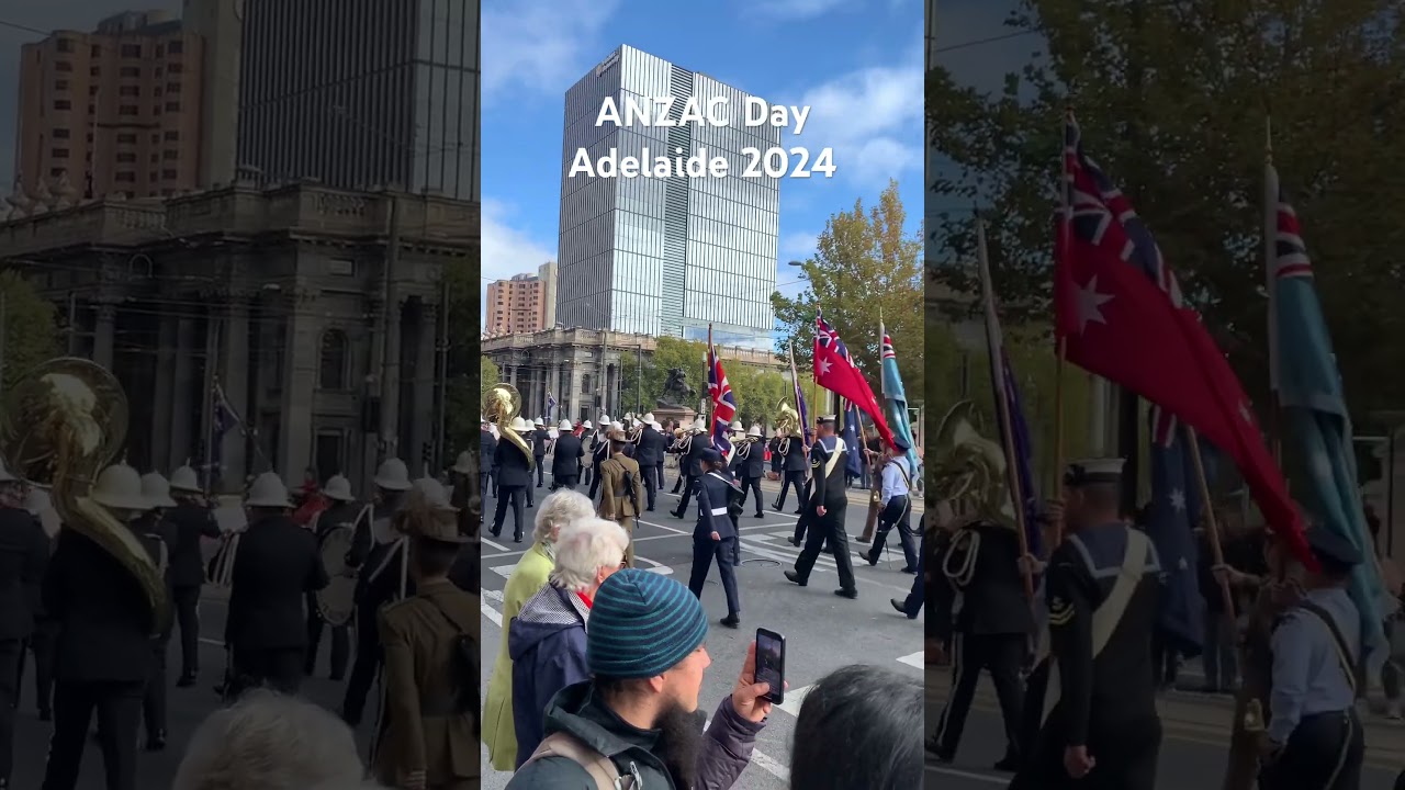 ANZAC Day 2024 Celebrations in Adelaide 🇦🇺