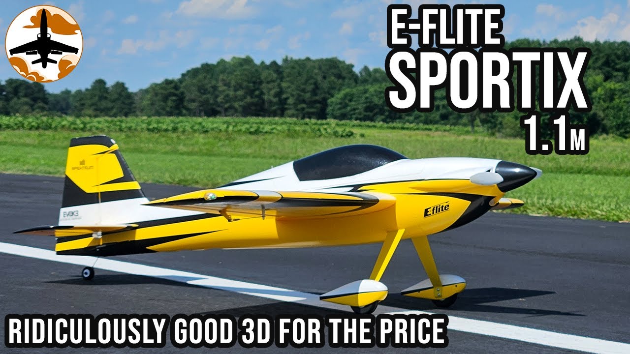 E-flite Sportix 1.1m: The Underappreciated 3D Plane You Need to Know ✈️