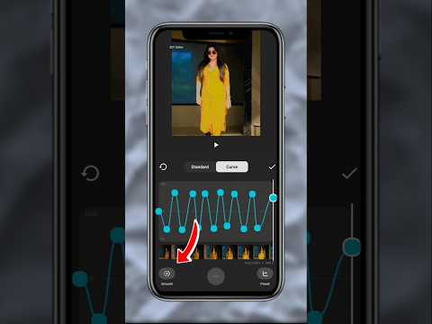Inshot Smooth Slow Motion & Speed - Tutorial #edit #tutorial