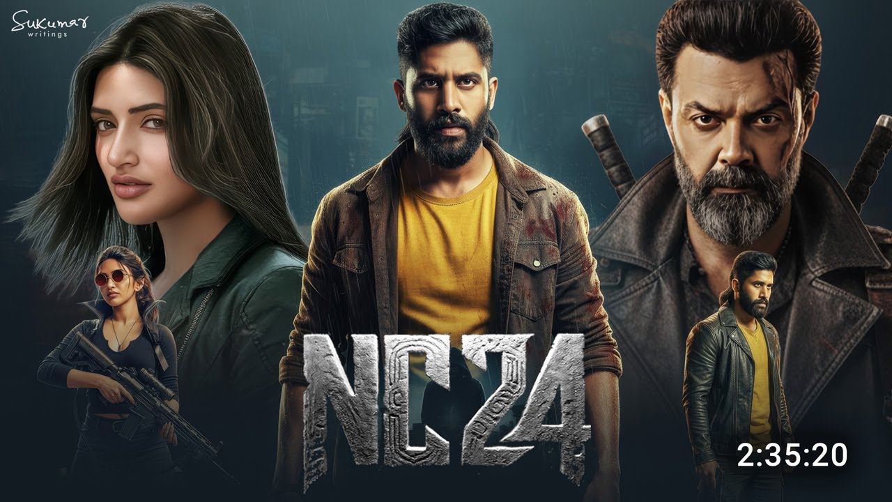 NC24 Hindi Dubbed Movie 2025 | Naga Chaitanya & Sreeleela | South Action Thriller