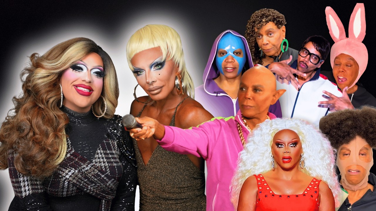 Shredding RuPaul's Fashion Through the Years with Raven (Part 2!)