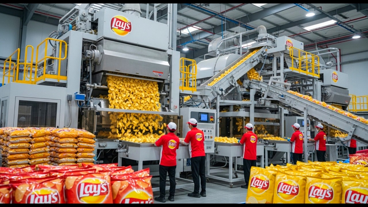 Inside the World's Largest Lay's Factory 🥔