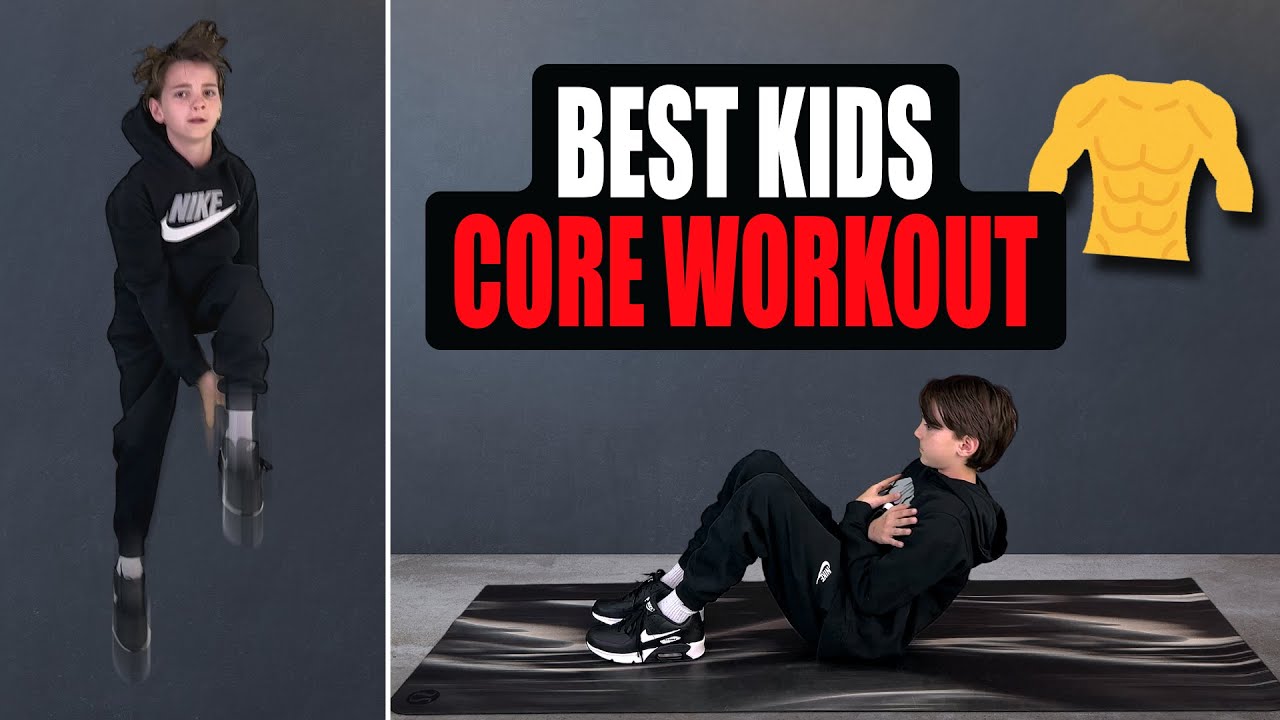 GET STRONG: Kids Core Workout for Building a Stronger Core