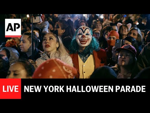 LIVE: New York Halloween parade