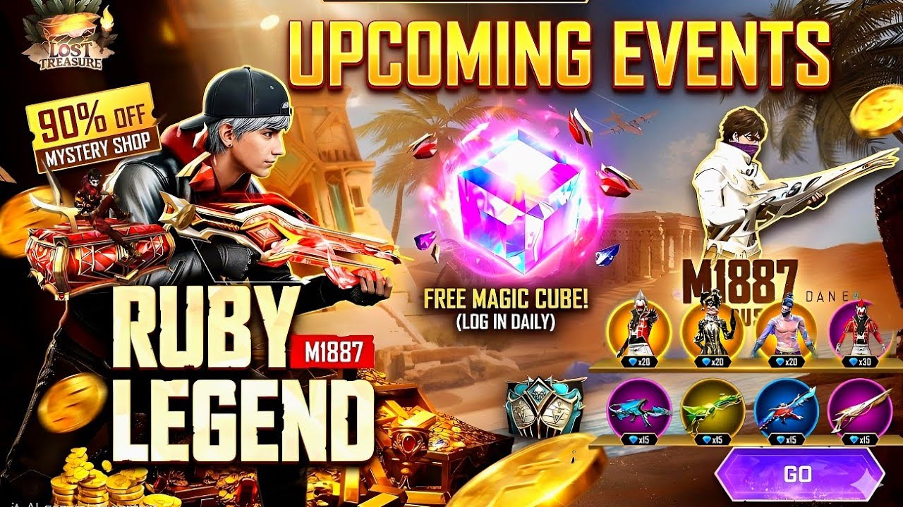 March Upcoming Events 🔥 Mystery Shop + Free Magic Cube Confirm🤩|Free Fire New Event | Ff New Evevnt