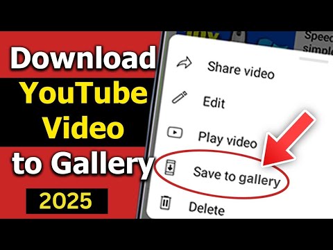 (NEW UPDATE) How to download YouTube Videos to Phone Gallery 2025 (Android and iphone)