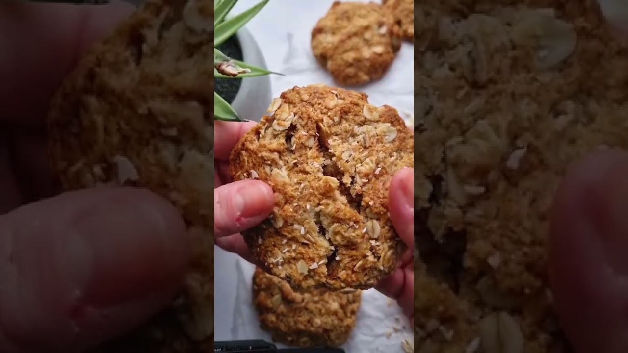 Vegan Anzac Biscuits Recipe 🍪