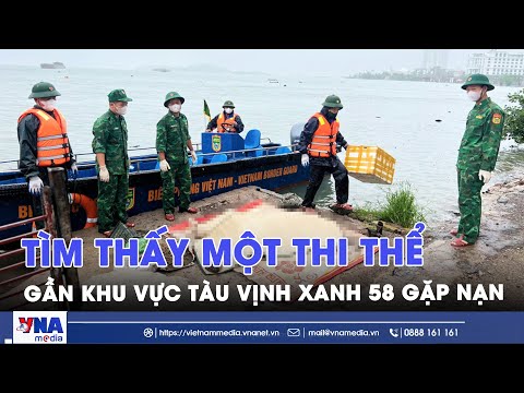 Vụ lật tàu trên vịnh Hạ Long: Tìm thấy một thi thể gần khu vực tàu gặp nạn - VNAMedia