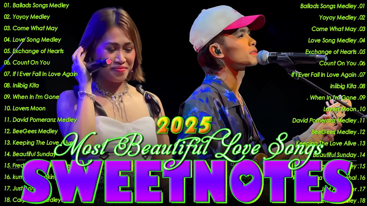 SWEETNOTES Nonstop 2026🎉Romantic OPM Top Hits 2026With Lyrics🎉New OPM Top Hits Playlist 2026
