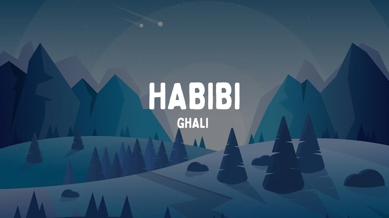 Ghali - Habibi 🎶 Lyrics & Official Audio | Listen Now