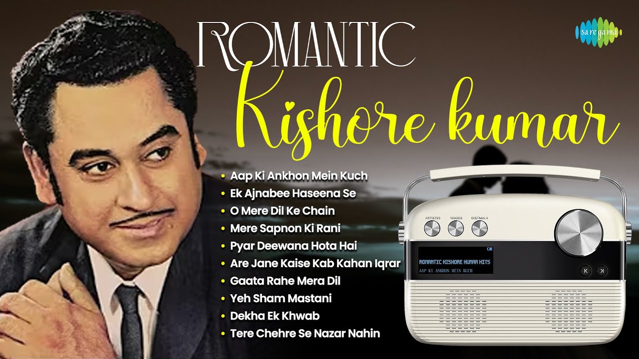 Romantic Kishore Kumar Classics 🎶 | Timeless Hindi Love Songs Collection