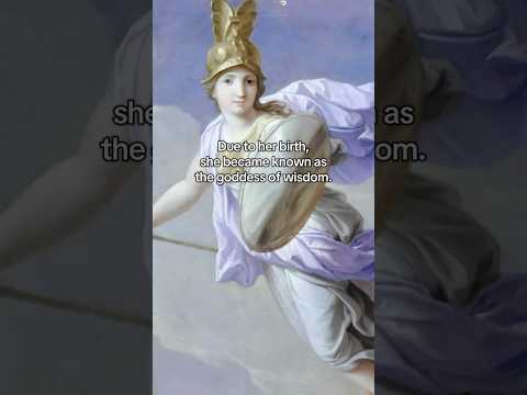 The birth of the goddess Athena according to Greek Mythology #history #art