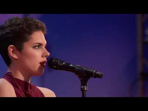 America's Got talent Calysta Bevier  Teen Cancer Survivor Got Golden Buzzer from Simon