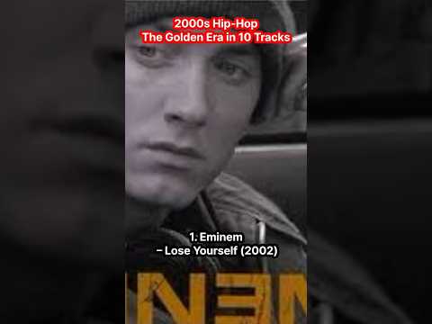#2000s Hip Hop The golden era in 10 tracks #2000shiphop #hiphoptop10 #eminem #loseyourself