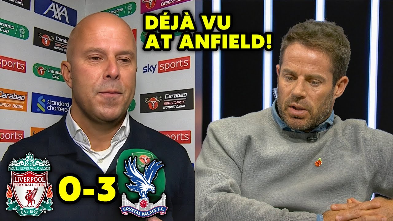 Liverpool’s Stunning 3-0 Loss to Crystal Palace – Full Post-Match Breakdown ⚽