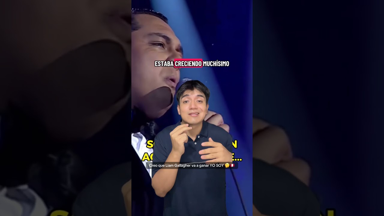 Creo que Liam Gallagher va a ganar YO SOY #yosoy #yosoyperu #peru #perú #latinatv #liamgallagher