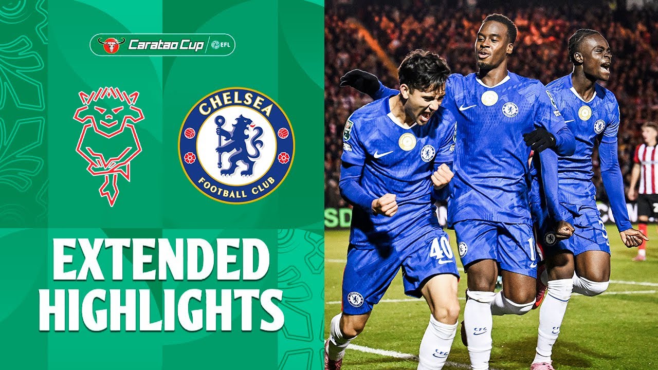 Lincoln City vs Chelsea 1-2 | Exciting EFL Carabao Cup Clash Highlights ⚽