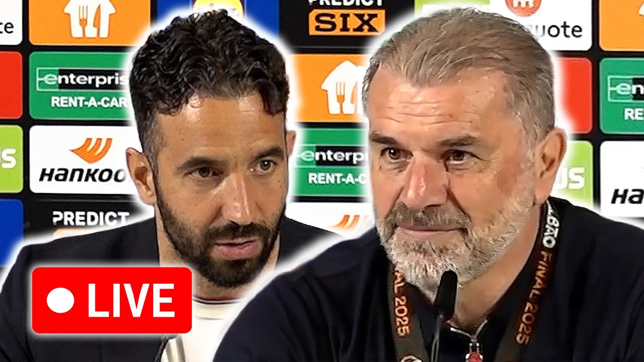 Live Post-Match Press Conference: Amorim & Postecoglou React to Tottenham's 1-0 Victory Over Man Utd ⚽
