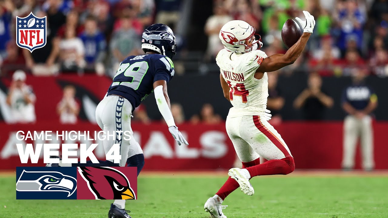 Seattle Seahawks vs Arizona Cardinals | Exciting Week 4 NFL Highlights 2025 🏈