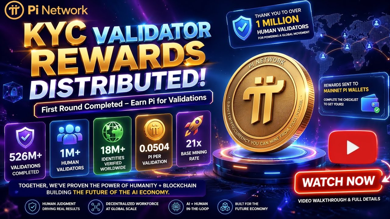 Pi KYC Validator Rewards: First Round Done ๐