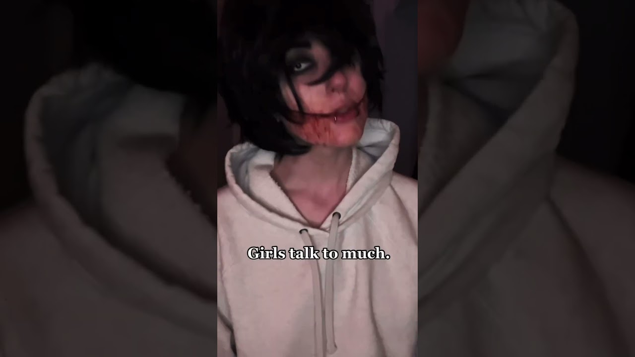 Jeff Meets Nina in Creepypasta Cosplay 🤡