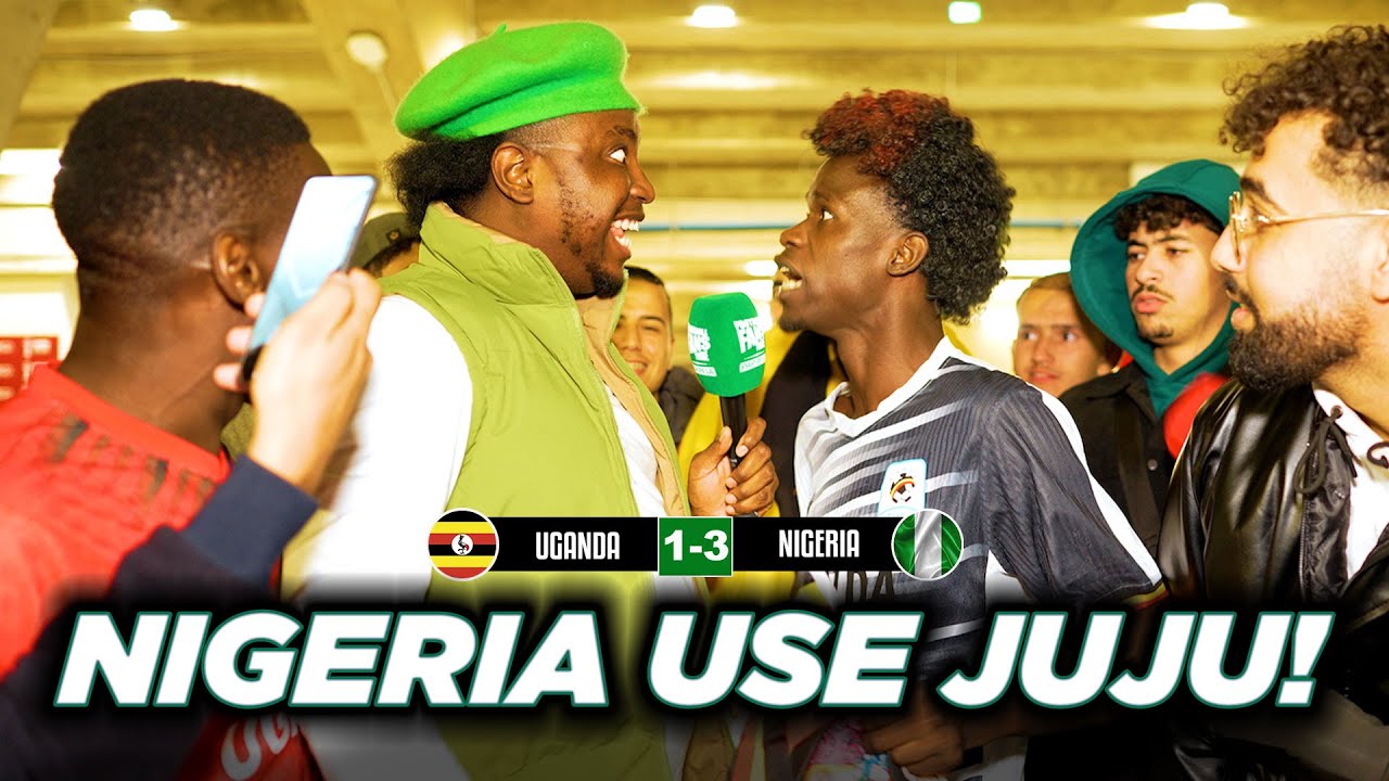 UGANDA 1-3 NIGERIA ( UGANDAN & NIGERIAN FANS REACTION) AFCON 2025