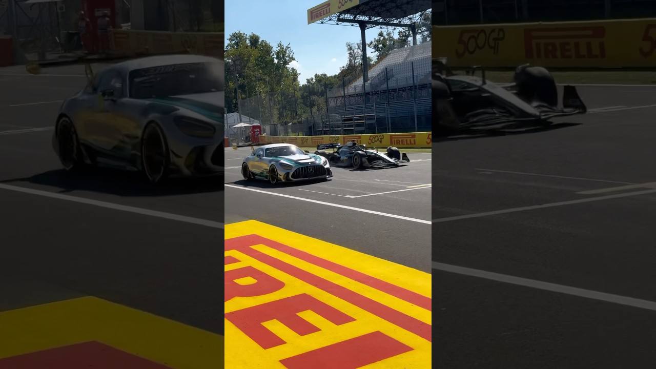 Mercedes-AMG GT2 vs Our F1 Car: Epic Showdown at Monza 🏁