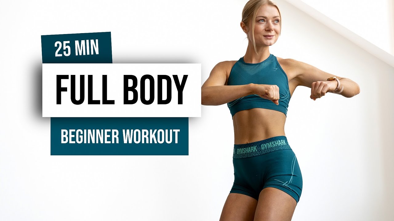25-Min Full Body HIIT Workout for Beginners 🏋️‍♀️