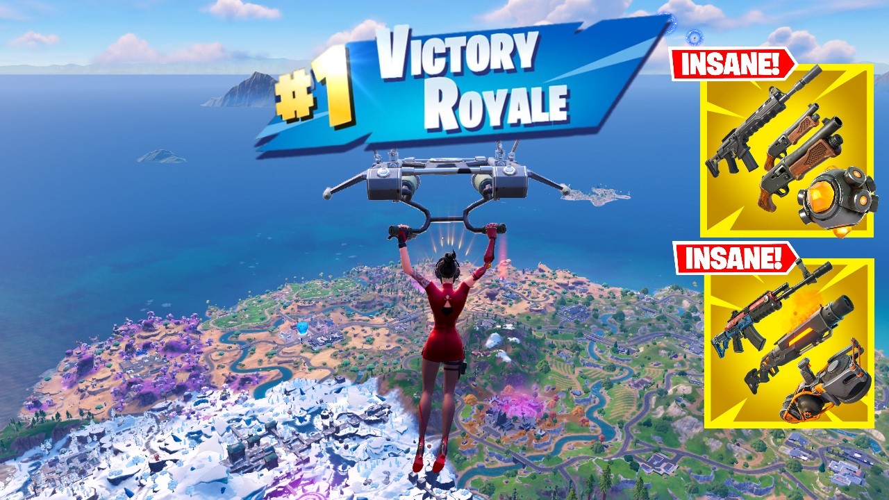 63-Kill Solo vs Squads Win | Fortnite Ch.7 S2 PS4 🎮