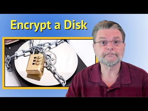 How to Encrypt a Disk for Data Security