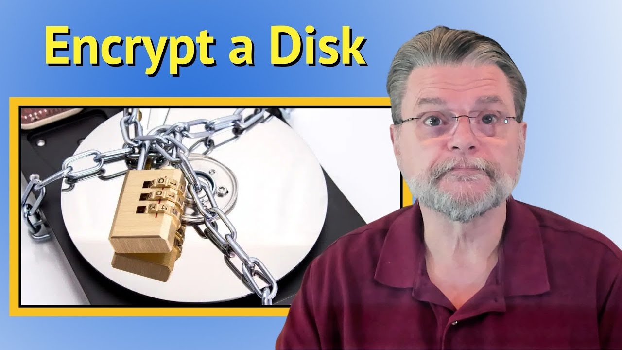 How to Encrypt a Disk for Data Security