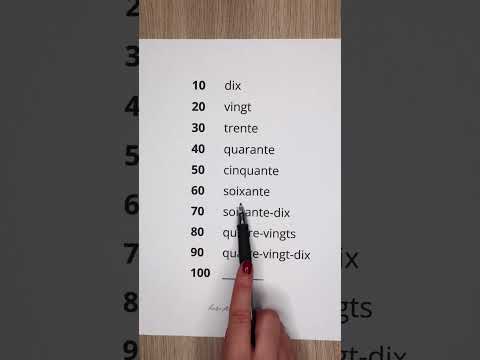 Les Nombres en Français de 1 Ă 100 đ«đ· | Apprends Ă Compter Comme un Natif ! #frenchforbeginners
