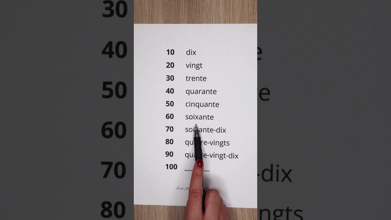 Apprends à Compter de 1 à 100 en Français Facilement 🇫🇷
