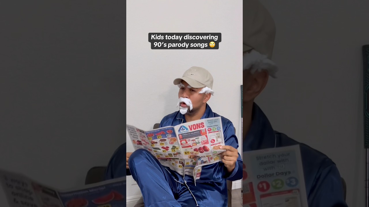 Kids Discover 90’s Parody Songs 🙄