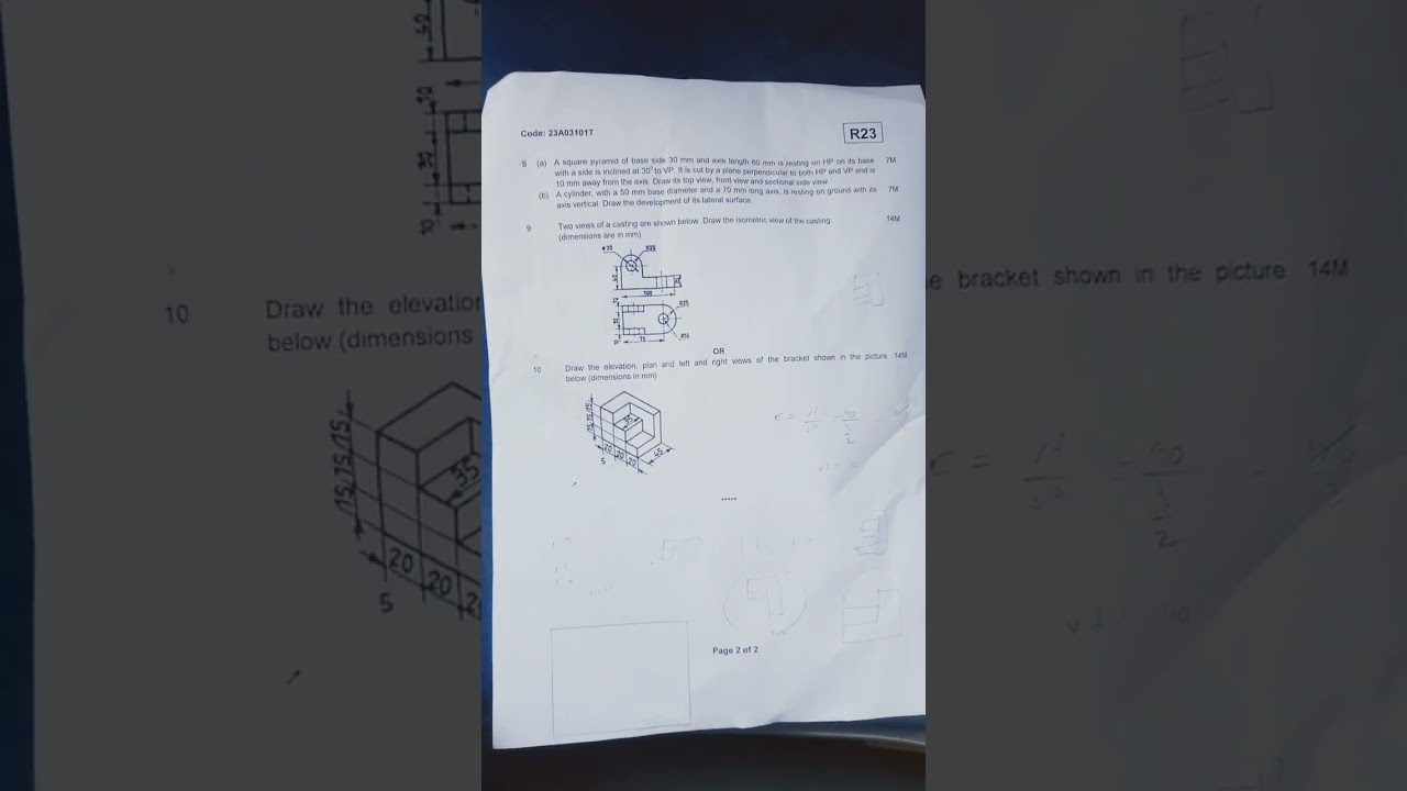 Engineering Drawing - JNTUA