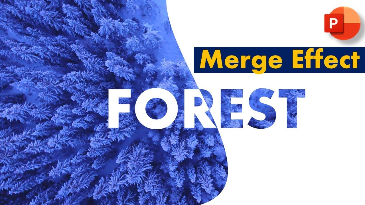 How to use Merge Shape Combine Command in PowerPoint | Merge Text with VIDEO in PowerPoint #ppt #ai
