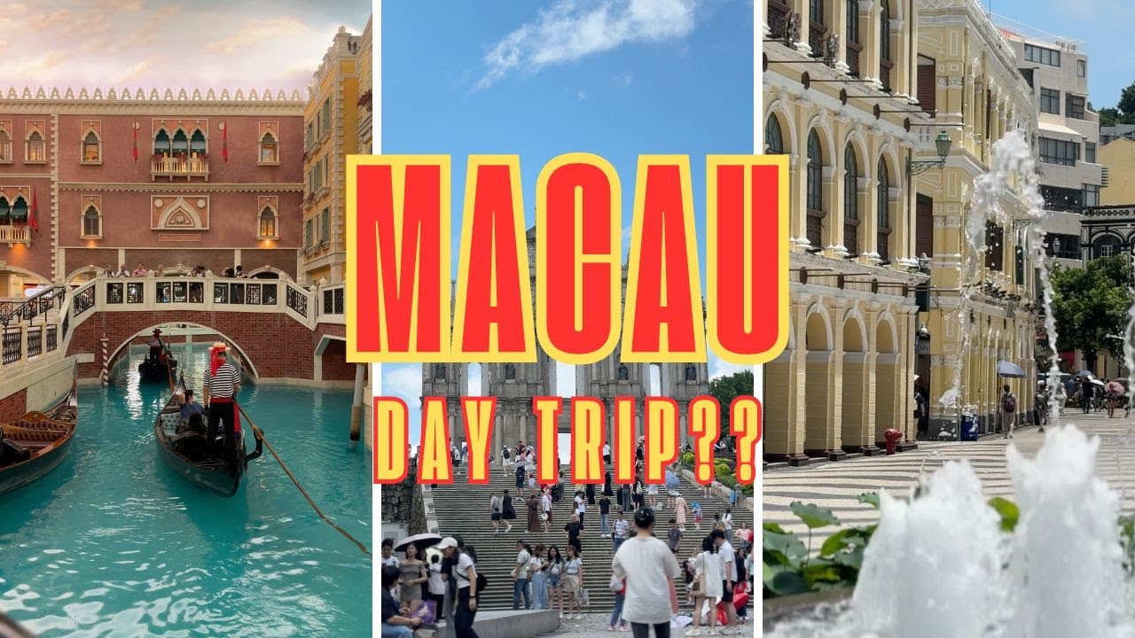 Ultimate 1-Day Macau Travel Guide from Hong Kong 🏙️