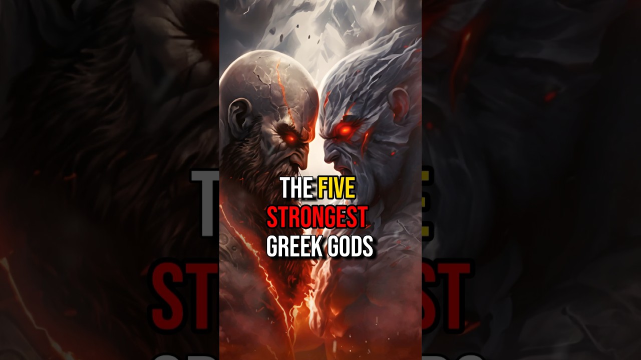 Top 5 Discover the 5 Most Powerful Greek Gods ⚡
