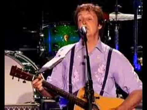 Paul McCartney (Blackbird) sur les plaines d'Abraham 20 juillet 2008