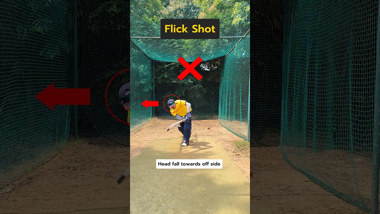 Master the Flick Shot Like Virat Kohli π | Cricket Batting Tips