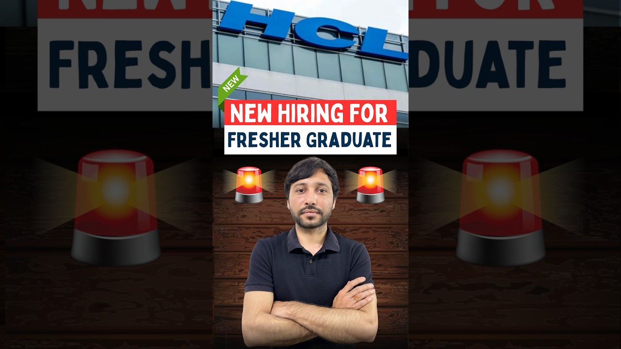 HCLTech Hiring Freshers 2025 | Apply for 4–6.5 LPA 💼