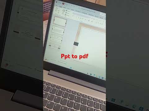convert PPT to pdf #relaxingmusic # PPT #pdf #convert