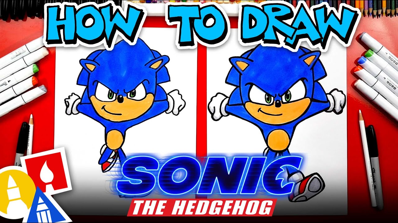 Learn to Draw Sonic from Sonic Movie π¨