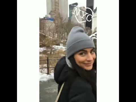 ANA BRENDA CONTRERAS E IVAN SANCHEZ ASI PASAN SU DIA EN NY